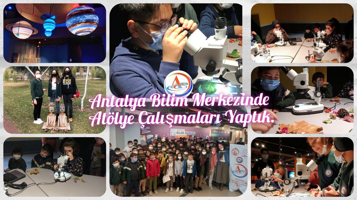 Antalya Bilim Merkezinde Atölye Çalışmaları Yaptık