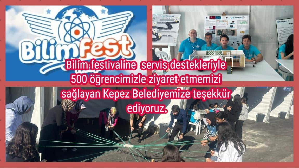Antalya Bilim Festivaline Katıldık
